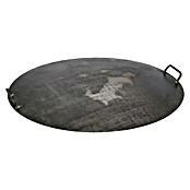 Buschbeck Tapa de tambor para barbacoa (Apto para: Recipiente para el fuego con Ø 80 cm, Hierro)