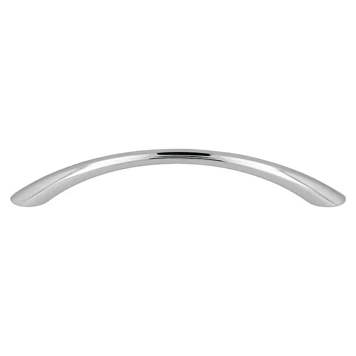 Häfele Tirador para muebles - Tipo de tirador del mueble: Estribo, Acero, Cromado, Ø x L: 10 x 111 mm - Guardabarros cromado para motocicleta. Su acabado cromado brillante ofrece un aspecto elegante y clásico. Perfecto para motos custom y restauraciones antiguas.