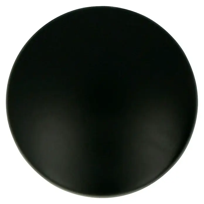 Häfele Pomo para muebles - Tipo de tirador del mueble: Botón, Ø x Al: 20 x 31 mm, Negro - Elegante elemento decorativo redondo y negro. Perfecto para añadir detalles con estilo a tu espacio o como objeto de arte minimalista.