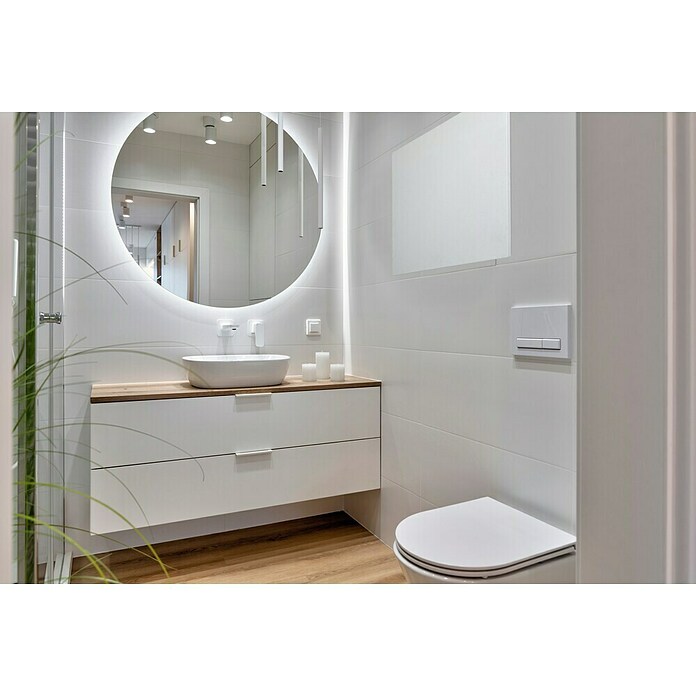IR grelnik  (Do x Š x V: 61,5 x 61,5 x 3,3 cm, 350 W) | IR paneli | Kopalniški radiatorji | Kopalnica in sanitarije | Izdelki | BAUHAUS