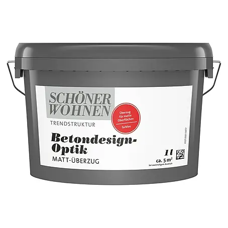 SCHÖNER WOHNEN-Farbe Betondesign-Optik Versiegelung Matt-Überzug