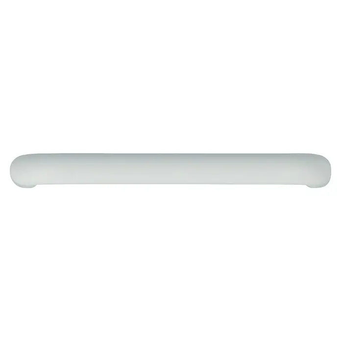 Häfele Tirador para muebles - Tipo de tirador del mueble: Estribo, Plástico, Blanco, Distancia entre orificios: 96 mm - Sencillo listón de plástico blanco para aplicaciones versátiles en interiores y exteriores, ideal para cubrir huecos o como protección de bordes.