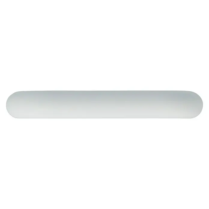 Häfele Tirador para muebles - Tipo de tirador del mueble: Estribo, Plástico, Blanco, Distancia entre orificios: 64 mm - Objeto blanco alargado y redondeado, ideal para presentaciones o como marcador de posición.