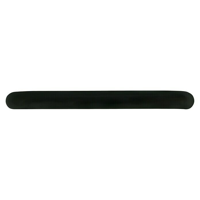 Tirador para muebles (Distancia entre orificios: 96 mm, Ø x L: 10 x 106 mm, Negro, Plástico)