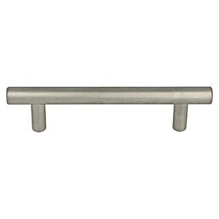 Möbelgriff (Typ Möbelgriff: Stange, Stahl, Vernickelt, Lochabstand: 96 mm)