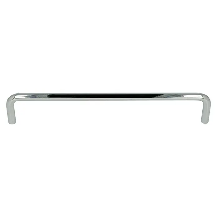 Häfele Tirador para muebles - Tipo de tirador del mueble: Estribo, Acero, Cromado, Ø x L: 8 x 200 mm - Parachoques cromado para un aspecto clásico y protección adicional para su vehículo. Un imprescindible para los amantes de los coches clásicos.
