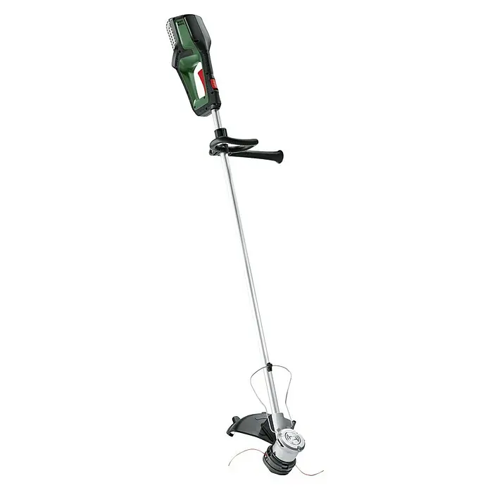 Bosch Power for All 36V Akku-Rasentrimmer AdvancedGrassCut 36V-33 - 36 V, 2 Ah, Li-Ionen, 1 Akku - Akkubetriebener Rasentrimmer mit verstellbarem Griff für komfortable Bedienung und präzises Trimmen von Rasenkanten und schwer zugänglichen Bereichen.