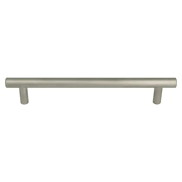 Häfele Tirador para muebles - Tipo de tirador del mueble: Barra, Acero, Niquelado, Distancia entre orificios: 160 mm - Elegante tirador de armario de níquel cepillado para muebles modernos. Este tirador agrega un toque elegante a cualquier espacio y es de construcción duradera.