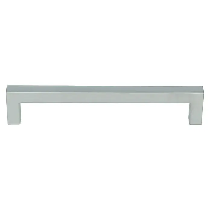Häfele Tirador para muebles - Tipo de tirador del mueble: Estribo, L x An x Al: 138 x 10 x 32 mm, Otros, Cromado - Tirador recto plateado para muebles con un aspecto moderno. Ideal para cajones y armarios en la cocina o el baño, para un estilo contemporáneo.