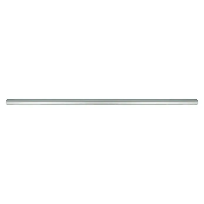 Häfele Tirador para muebles - Tipo de tirador del mueble: Barra, Acero, Niquelado, Distancia entre orificios: 352 mm - Primer plano de una barra metálica cilíndrica brillante, reflejando una estética moderna y una fabricación de precisión.