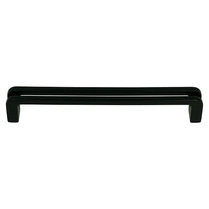 Häfele Tirador para muebles - Tipo de tirador del mueble: Estribo, L x An x Al: 170 x 28 x 18 mm, Negro - Stepper aeróbico negro de doble escalón para entrenamientos de fitness y cardio, ideal para entrenar en casa o en el gimnasio.