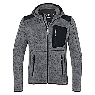 Kübler Strickjacke Light (Grau/Schwarz, XS)