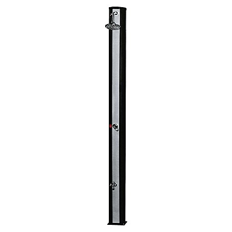 myPool Solardusche Exclusiv (Höhe: 2,15 m, Kunststoff, Schwarz, 35 l)