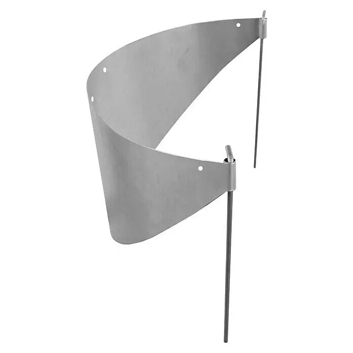 Bellissa Pflanzschale Hangabsicherung Collina - L x B x H: 96,5 x 1 x 34 cm, Corten - Diagonale Ansicht