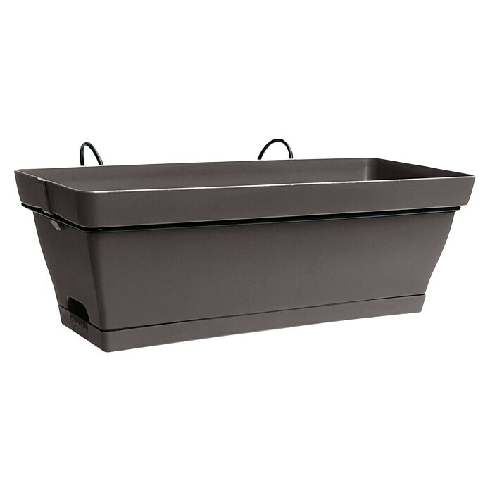 Poétic Balkonkasten Romeo (Max. Außenlänge: 49 cm, Taupe)