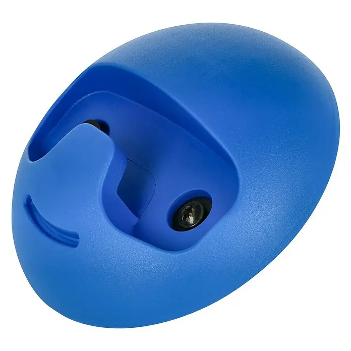 Häfele Gancho para colgar - Diámetro: 119,3 mm, Azul - Cámara IP azul con un diseño único en forma de huevo y un soporte integrado para vigilancia discreta.