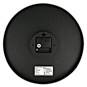 Zidni sat Nizza  (Promjer: 30 cm, Crne boje) | BAUHAUS
