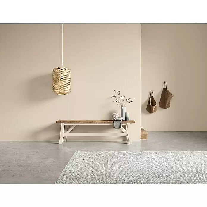 SCHÖNER WOHNEN-Farbe Naturell Wandfarbe KreidefarbeSandbriese - warmes Beige, Matt, 1 l, Konservierungsmittelfrei
