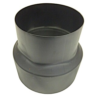 Ofenrohrerweiterung (Durchmesser: 120 mm - 130 mm, Gebläut, Schwarz)