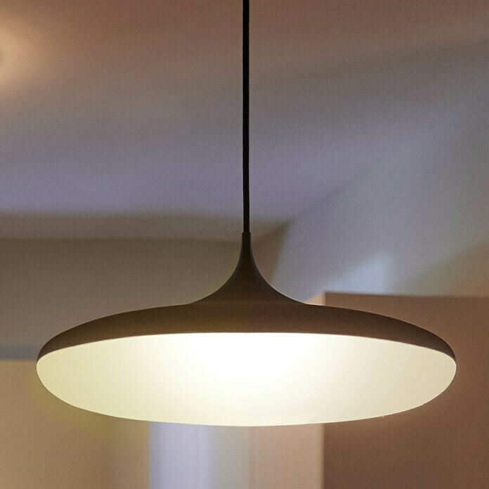 Philips Hue LED-Pendelleuchte Cher (24 BAUHAUS cm) Neutralweiß, W, 175 | Schwarz, Höhe