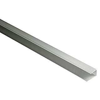 Kovalex U-Profil (Aluminium, Geeignet für: WPC-Terrassendielen, Anthrazit, L x S: 2.500 x 24 mm)