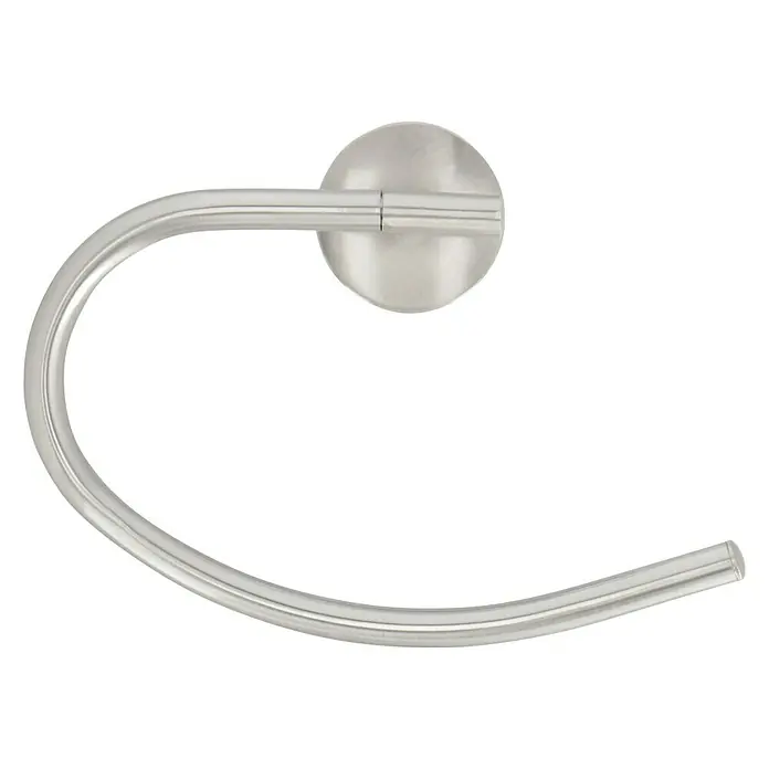 Venus Alosa Handtuchring - Chrom, Matt - Handtuchring aus gebürstetem Nickel.