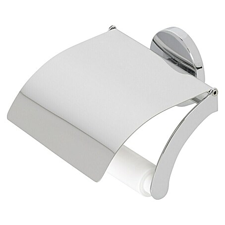 Venus Marina Toilettenpapierhalter (Mit Deckel, Chrom, Glänzend)