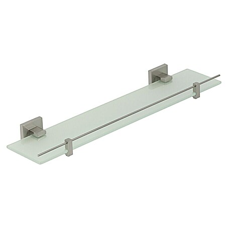 Venus Nemo Glasablage (Breite: 50 cm, Edelstahl, Gebürstet)
