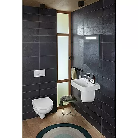 Villeroy & Boch O.novo Waschbecken-Halbsäule