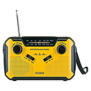 Schwaiger Radio Outdoor  (Batterietyp: Mignon AA, Material Gehäuse: Kunststoff)