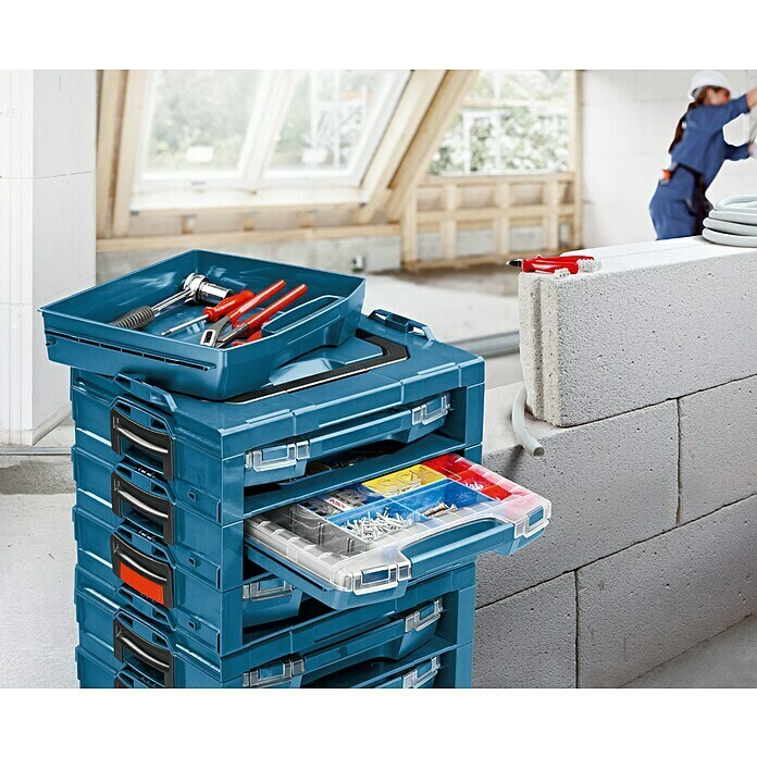 Bosch Professional Deckel L-BOXX RACK LID (Passend für: Bosch i-BOXX active rack, ABS, Blau) | BAUHAUS