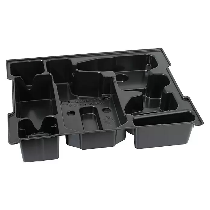 Bosch Professional Halbeinlage L-Boxx 136 - GSB 14,4/18 VE-2-LI, GSR 14,4/18 VE-2-LI, 75 x 392 x 302 mm - Diagonale Ansicht