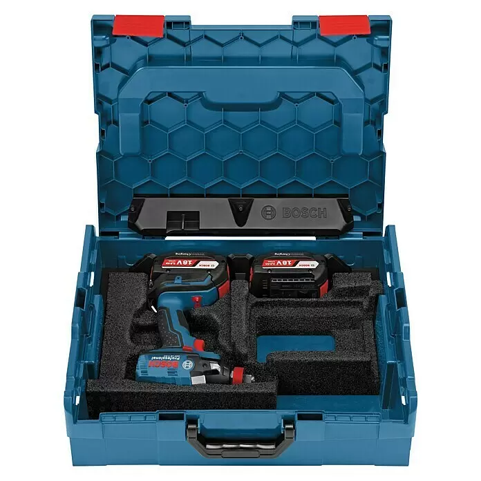 Bosch Professional Halbeinlage L-Boxx 136 - GDR/GDX 18V-EC inkl. Karabiner, 68 x 311 x 240 mm - Vorderansicht