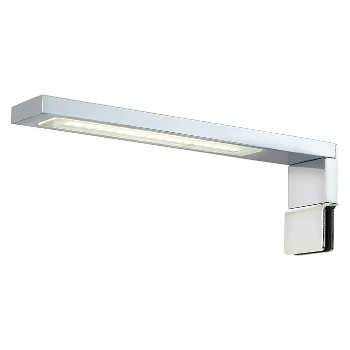 Camargue LED-Spiegelleuchte Vega I - 4,4 W, 230 V - Eine moderne LED-Wandleuchte in Chromoptik, ideal für Badezimmer oder als stilvolle Beleuchtung im Wohnbereich.