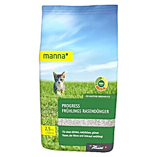 Manna Rasendünger Frühling (2,5 kg, Inhalt ausreichend für ca.: 100 m²)
