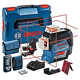 Bosch Professional Linienlaser GLL 3-80C (Max. Arbeitsbereich: 30 m, 9 -tlg.)