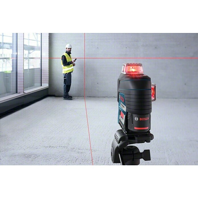 Bosch Professional Linienlaser GLL 3-80C (Max. Arbeitsbereich: 30 m, 7 -tlg.) | BAUHAUS