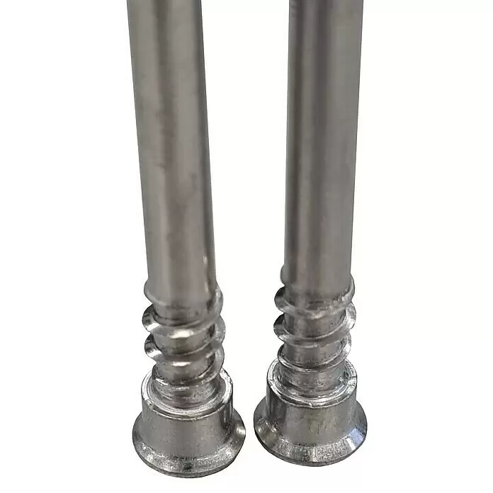 Profi Depot Terrassenschraube - Ø x L: 5,5 x 60 mm, Edelstahl rostfrei A4 - Detailaufnahme