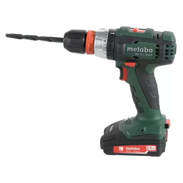 Metabo CAS 18V Akku-Bohrschrauber BS 18 L - 18 V, 2 Akkus