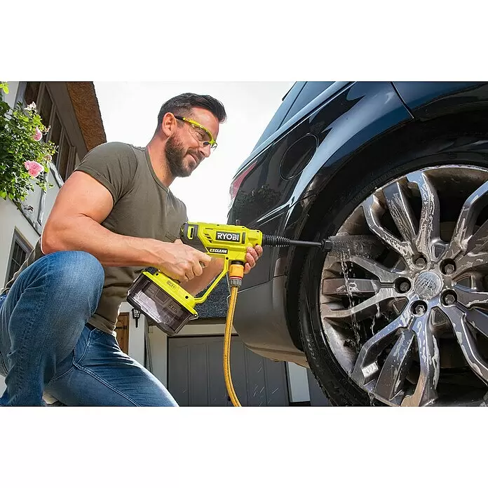 Ryobi Waschbürste RAC749 - Geeignet für: Felgen - Anwendungsbeispiel