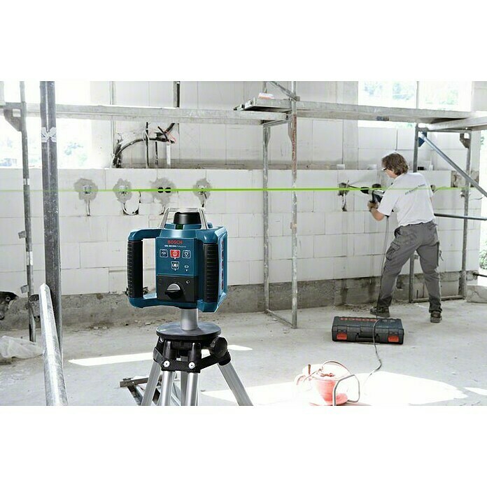 Bosch Professional Rotationslaser GRL 300 HVG (Max. Arbeitsbereich: 100 m, 5 -tlg.) | BAUHAUS