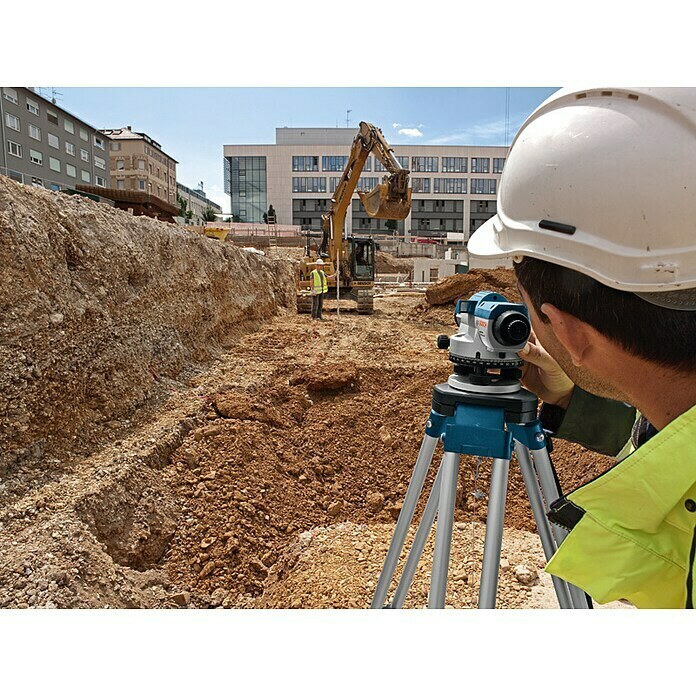 Bosch Professional Optisches Nivelliergerät GOL 26 G (Max. Arbeitsbereich: 100 m, Maßeinteilung: 360 °) | BAUHAUS