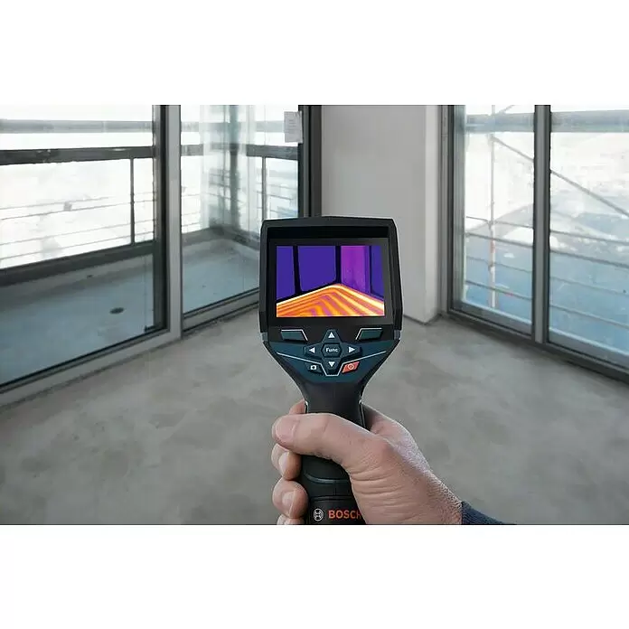 Bosch Professional Wärmebildkamera GTC 400 C - Messbereich Temperatur: -10 °C - 400 °C - Anwendungsbeispiel