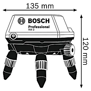Bosch Professional Universalhalterung (Blau/Scharz/Rot, Passend für: GCL 2-50 C, GCL 2-50 CG)