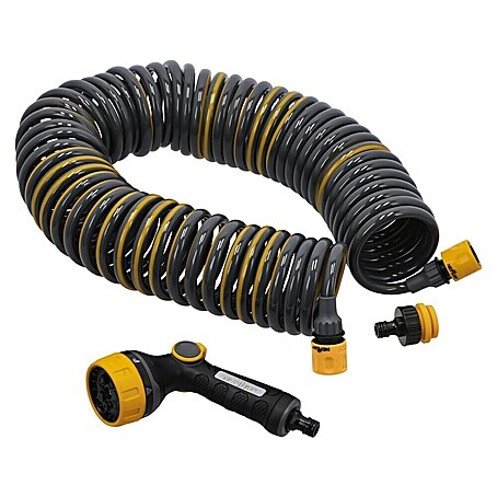 Neptun Spiralschlauch-Set (Länge: 15 m, Kunststoff)