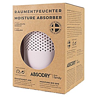 Absodry Luftentfeuchter Duo Family (Pink, 600 g)