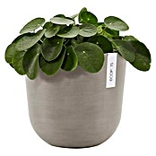 Ecopots Oslo Pflanztopf (Außenmaß (Ø x H): 25 x 21,8 cm, Kunststoff, Braungrau) | BAUHAUS