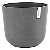 Ecopots Oslo Pflanztopf (Außenmaß (Ø x H): 35 x 30,5 cm, Kunststoff, Grau) | BAUHAUS