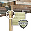 Karibu Pavillon Holm 1 (431 x 431 cm, Schiefergrau, Natur)