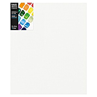 Liquitex Basics Keilrahmen Canvas (60 x 50 x 1,9 cm, Baumwolle, 3-fach grundiert)